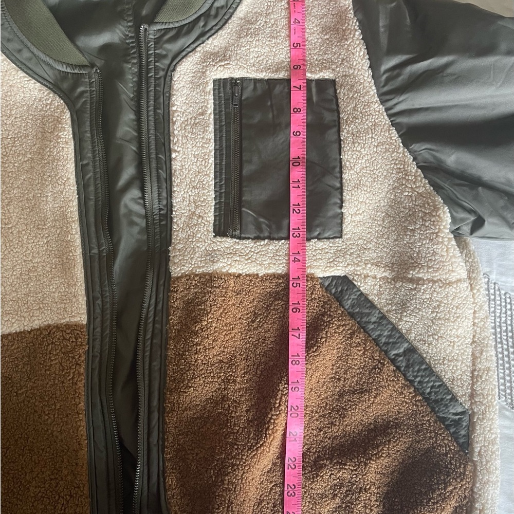 Reversible Colorblock Bomber Jacket - Picture 12 of 16
